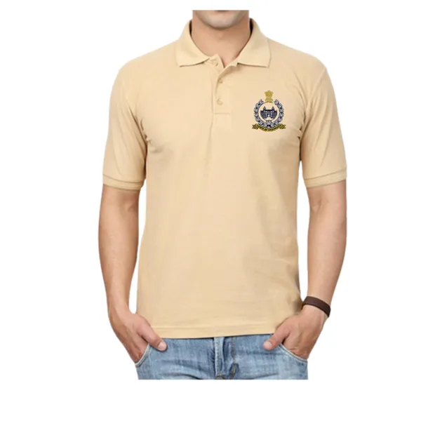 T_Shirt_Dry_Fit_Meg_Collared_Beige