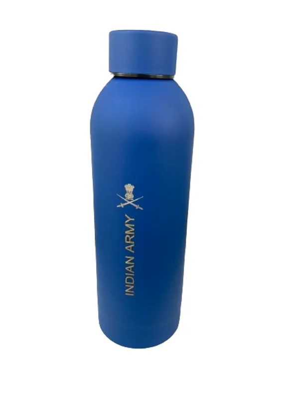 Indian_Army_Blue_Bottle_Stainless_Steel