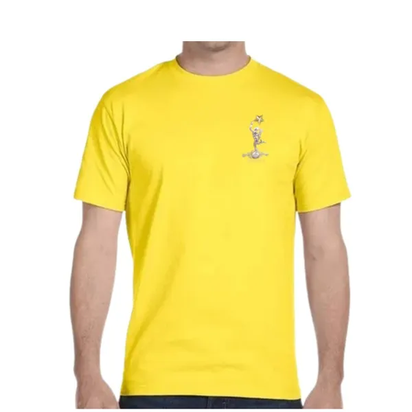 T_Shirt_Signals_Golden_Orange_Round_Neck