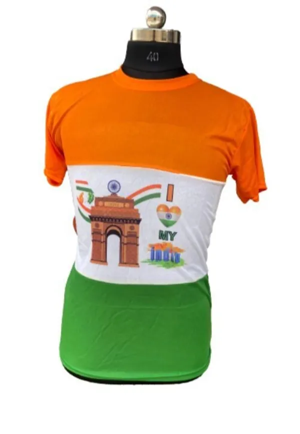 Tri_Colour_Tshirt_With_India_Gate