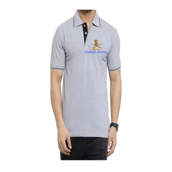 T_Shirt_Grey_Collar_Pure_Cotton