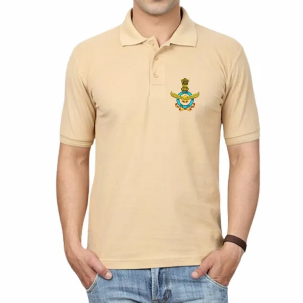 T_Shirt_Dry_Fit_Iaf_Collared_Beige