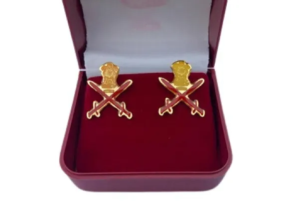 Army_Cufflink_Set_Of_2_Premium_Brass