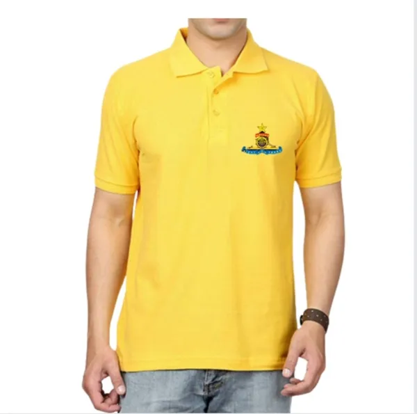 T_Shirt_Artillery_Golden_Orange_Collar