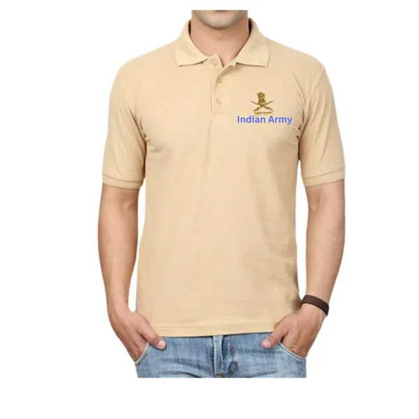 T_Shirt_Dry_Fit_Collared_Beige