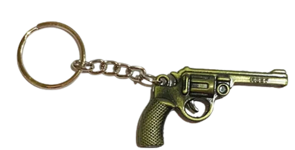 Pistol_Keychain_3d_Design