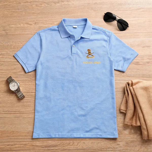 Blue_Polyester_Cotton_Dry_Fit_T_Shirt_For_Men