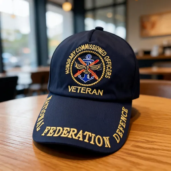 Blue_Polyester_Zari_Embroidered_Honorary_Commissioned_Officers_Cap_For_Unisex