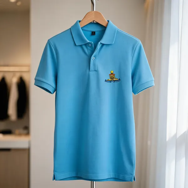 Sky_Blue_Poly_Cotton_Regular_Fit_Artillery_T_Shirt_For_Men