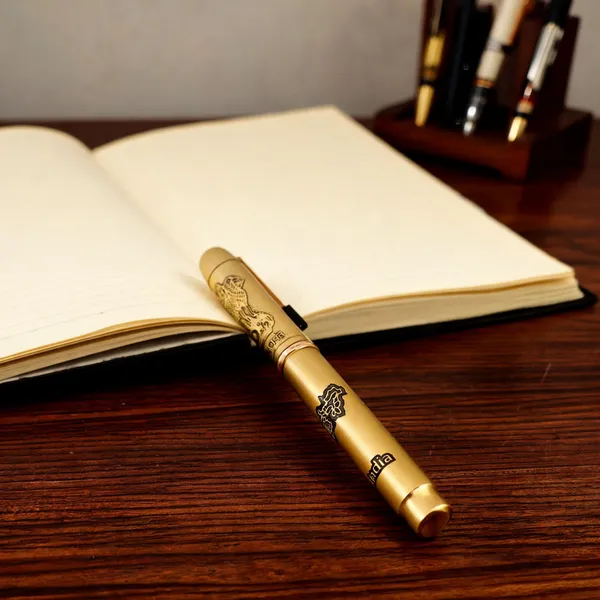 Golden_Brass_Air_Force_Ball_Pen