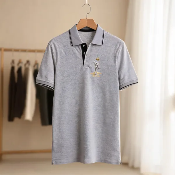 Grey_Polyester_Cotton_Blend_Regular_Fit_T_Shirt_For_Men