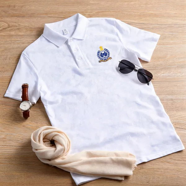 Light_Blue_Poly_Cotton_Corps_Of_Engineers_T_Shirt_For_Men