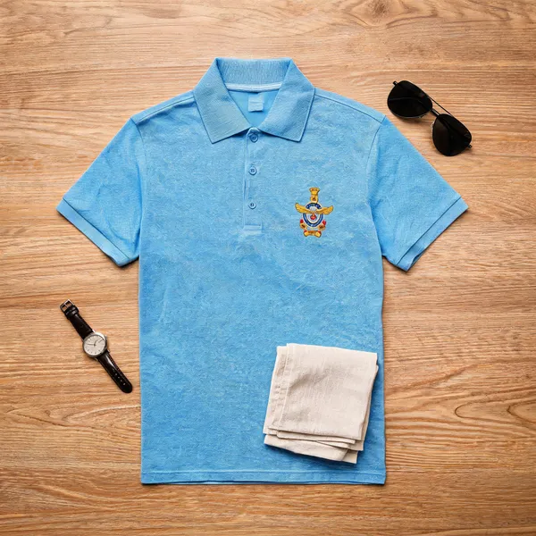 Blue_Poly_Cotton_Dry_Fit_Collar_Iaf_T_Shirt_For_Men