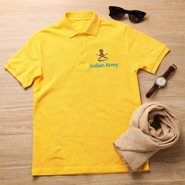 Blue_Polyester_Cotton_Eme_Collar_T_Shirt_For_Men