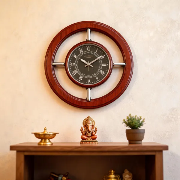 Sheesham_Wood_Glass_Brass_Indian_Navy_Steering_Wheel_Wall_Clock