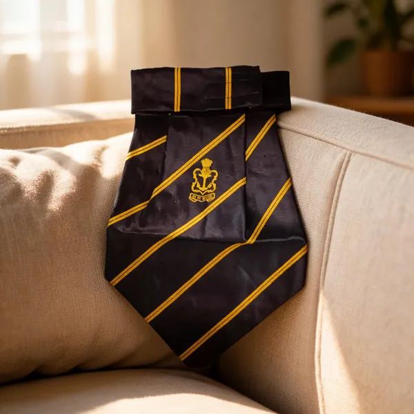 Black_Polyester_Indian_Navy_Cravat_Scarf