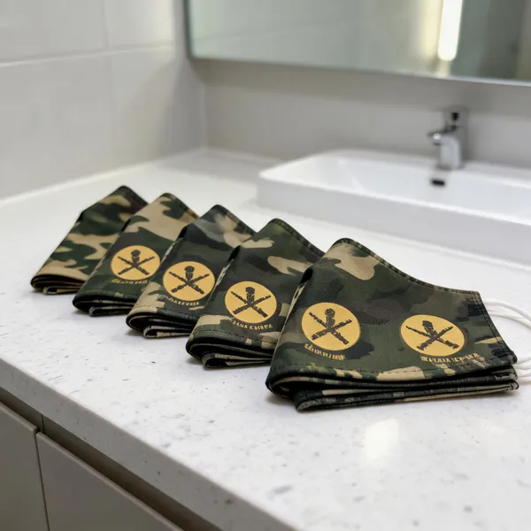 Green_Cotton_Armed_Forces_Logo_Face_Mask_Set_Of_5
