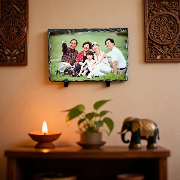 Stone_Glass_Metal_Custom_Photo_Frame_With_Stand