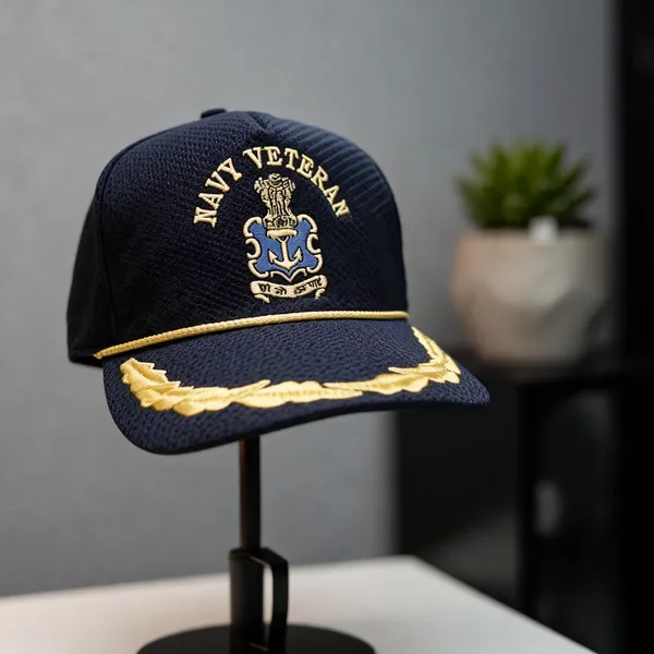 Blue_Polyester_Single_Braided_Veterans_Cap_For_Men_And_Women