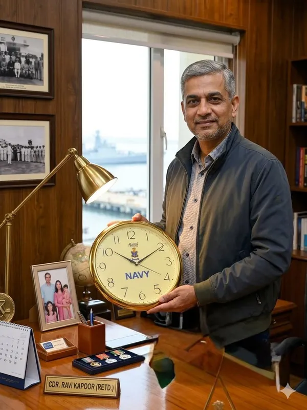 Wall_Clock_Indian_Navy