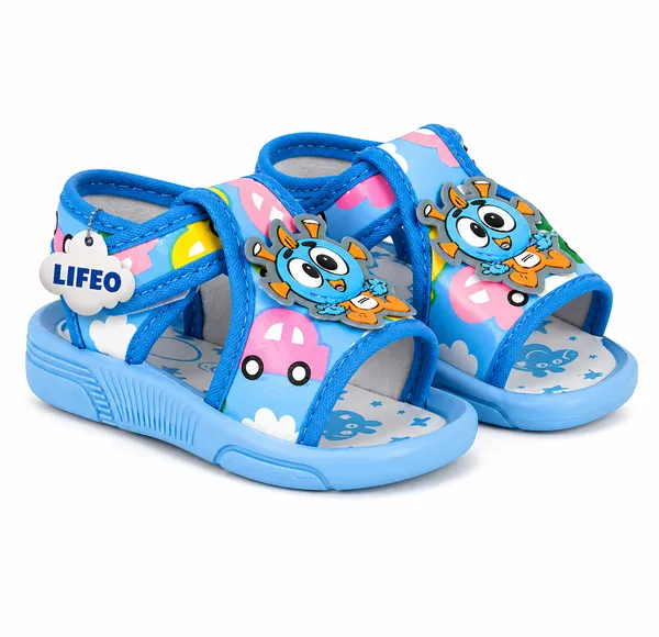Blue_Cartoon_Sandals_For_Kids