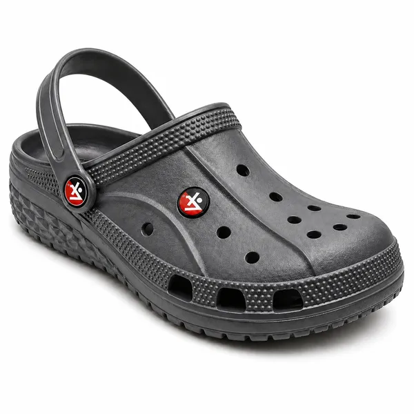 Black_Casual_Clog_Shoes_For_Unisex
