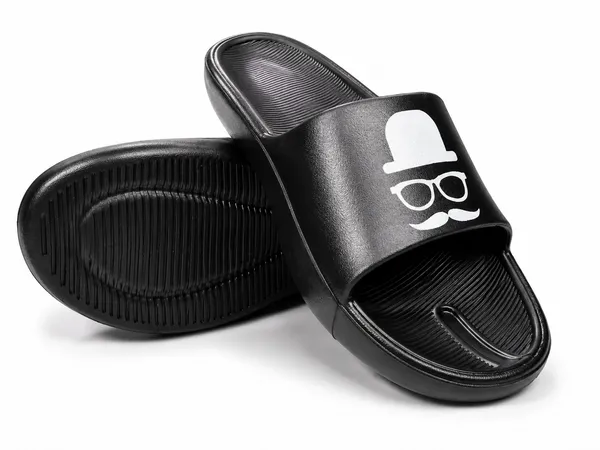 Black_Slip-On_Slides_For_Men