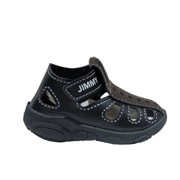 Black_Velcro_Sandals_For_Kids