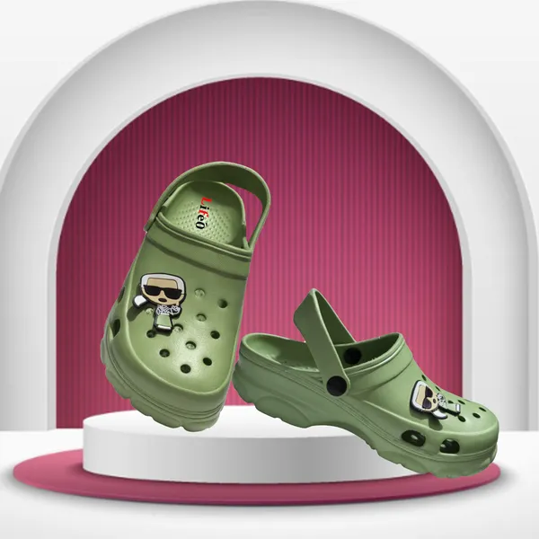 Olive_Green_Casual_Clogs_For_Unisex