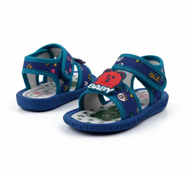 Blue_Printed_Sound_Sandals_For_Baby_Boys_And_Girls
