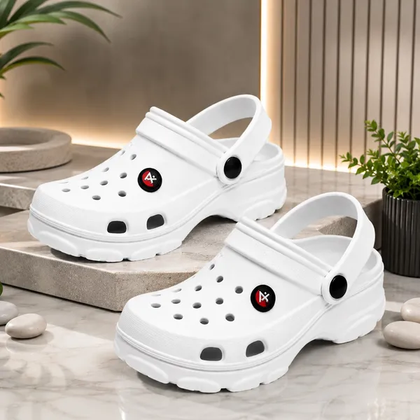 White_Casual_Clogs_For_Unisex