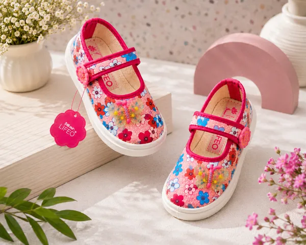 Pink_Floral_Canvas_Mary_Jane_Shoes_For_Girls