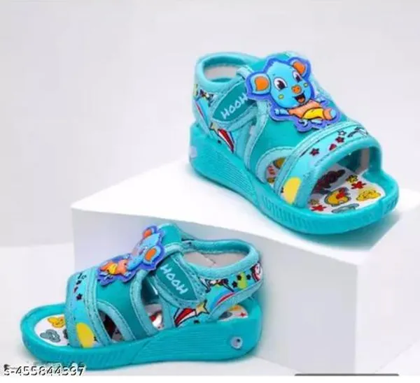 Turquoise_Cartoon_Sandals_For_Boys