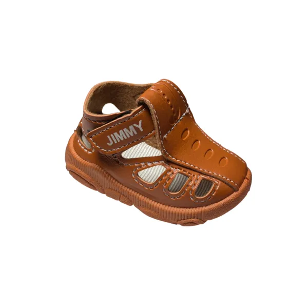 Brown_Velcro_Ankle_Sandals_For_Babies