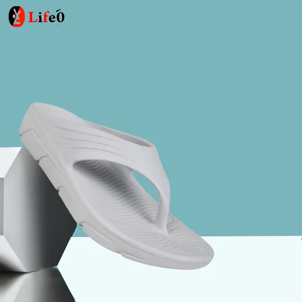 Grey_Casual_Slip-On_Slippers_For_Adults