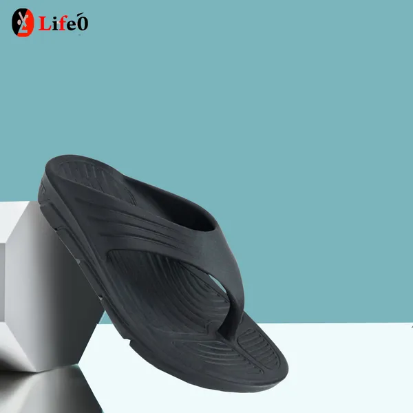 Black_Casual_Flip_Flops_For_Adults