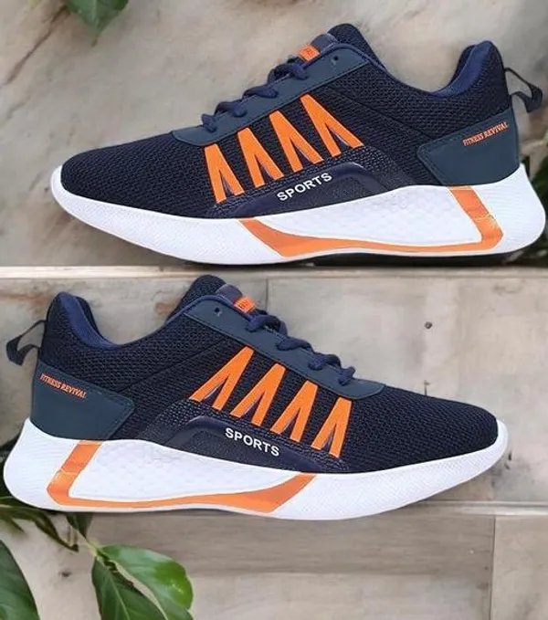 Navy_Mesh_Sports_Sneakers_For_Adults