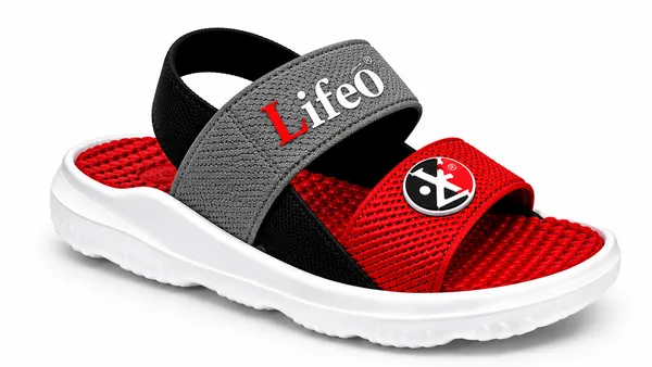 Red_And_Black_Casual_Sandals_For_Boys