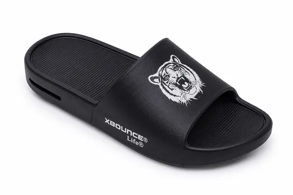 Black_Slip_On_Slide_Sandals_For_Men