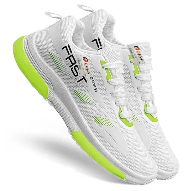 White_Mesh_Running_Sports_Shoes_For_Unisex