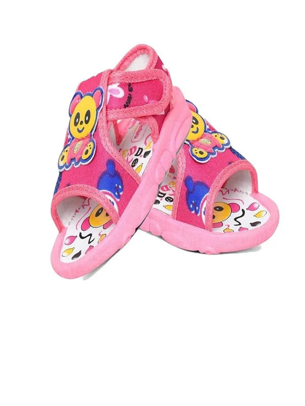 Pink_Printed_Open_Toe_Sandals_For_Girls