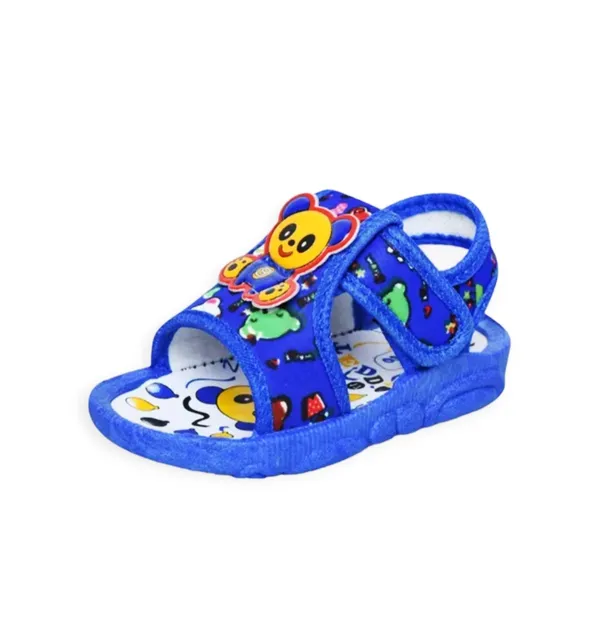 Blue_Printed_Cartoon_Sandals_For_Kids