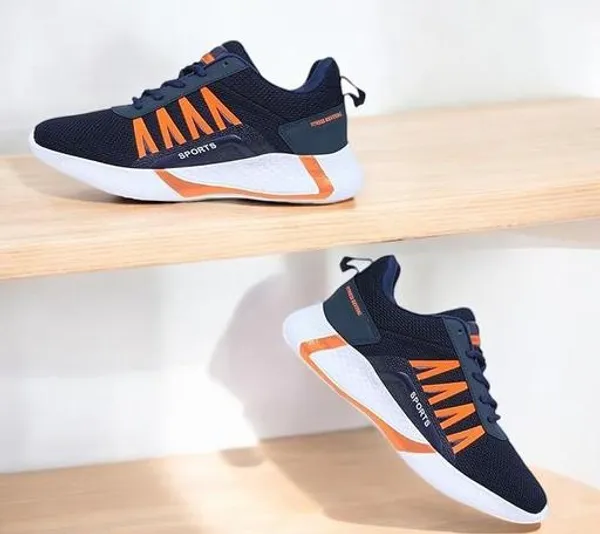 Navy_Mesh_Sports_Sneakers_For_Adults