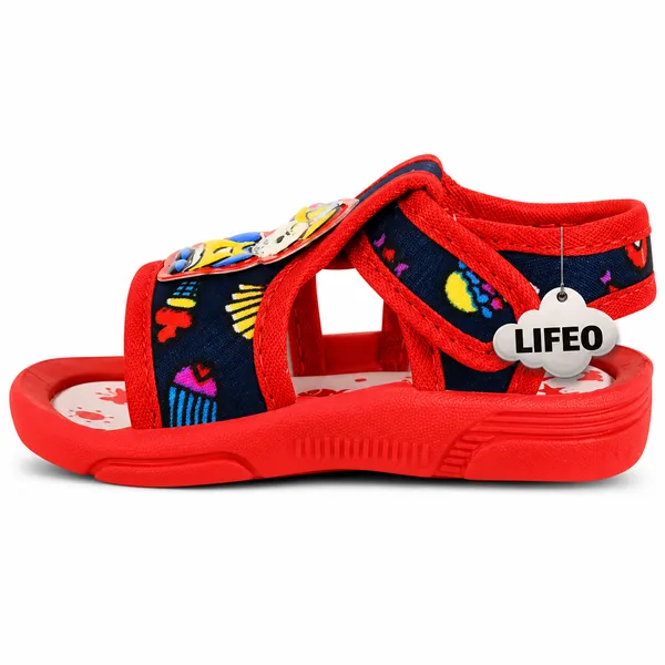 Red_Printed_Open_Toe_Sandals_For_Boys
