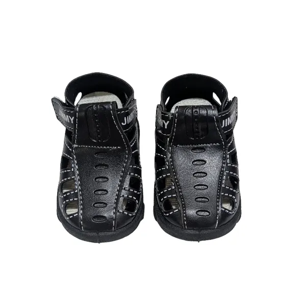 Black_Velcro_Sandals_For_Kids