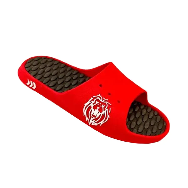 Red_Lion_Print_Slide_Sandals_For_Men