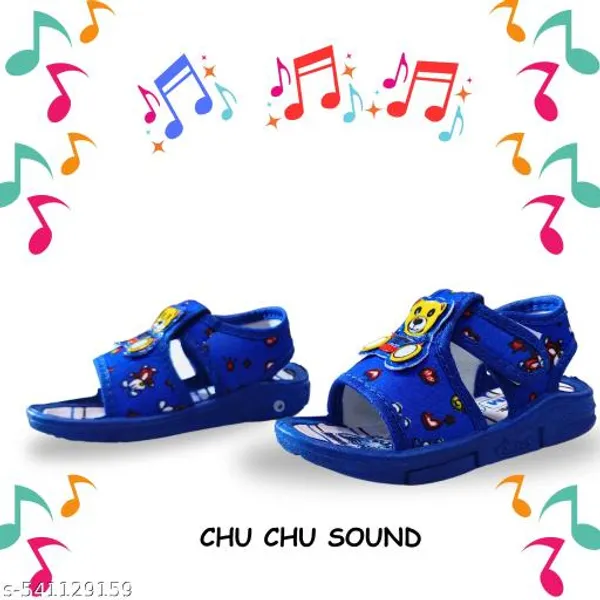Blue_Printed_Open_Toe_Sandals_For_Kids