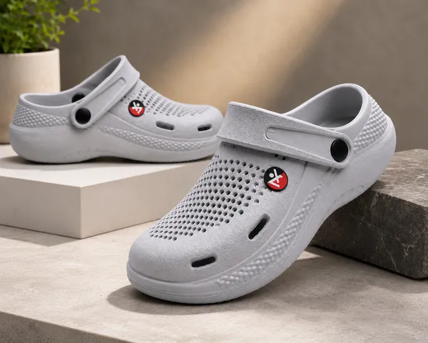 Grey_Casual_Clogs_For_Unisex