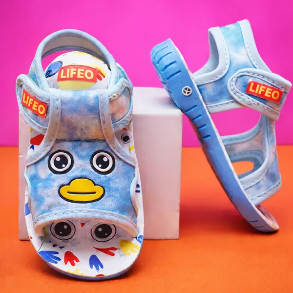 Sky_Blue_Cartoon_Sandals_For_Kids