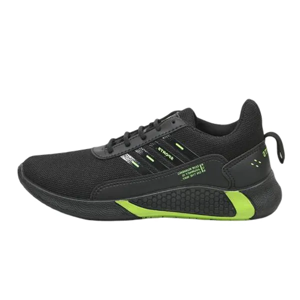 Black_Mesh_Sports_Shoes_For_Unisex